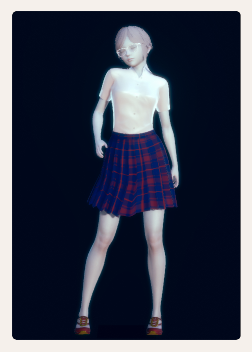 Amelie Mori Uniform Level 1 - without Overall